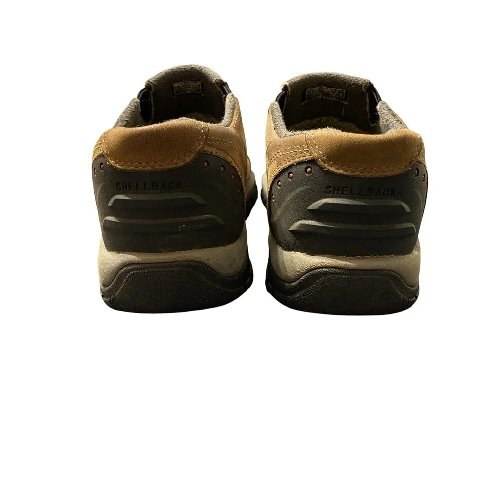 Keen Brixen Men's 8.5 Brown Leather Waterproof Low Slip On Insulate Shoe Boots
